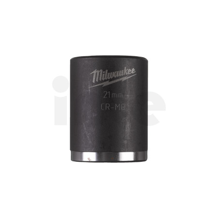 MILWAUKEE Nástrčný klíč Shockwave 3/8" HEX 21mm krátký 4932478019
