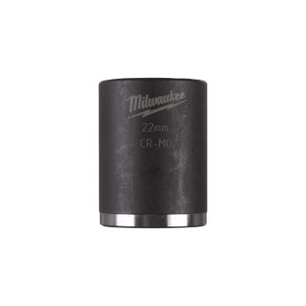 MILWAUKEE Nástrčný klíč Shockwave 3/8" HEX 22mm krátký 4932478020