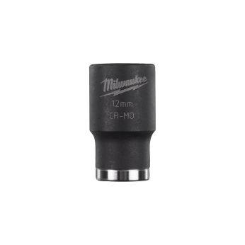 MILWAUKEE Průmyslové hlavice Shockwave 1/2" HEX 12mm krátké 4932478037