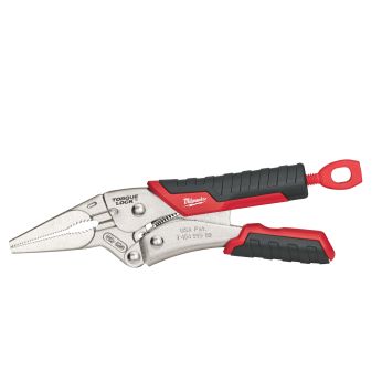 MILWAUKEE Upínací kleště 6″ TORQUE LOCK™ ploché dlouhé 48223406