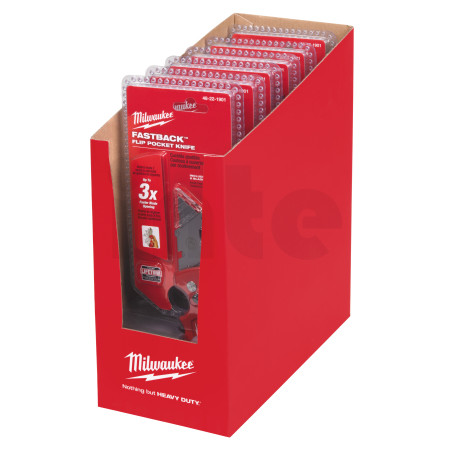 MILWAUKEE Fastback Knife Counter Display 4932352622