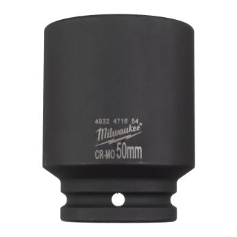 MILWAUKEE Průmyslové hlavice Shockwave 3/4" HEX 50mm prodloužené 4932471654