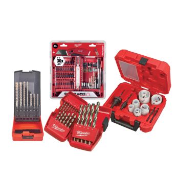 MILWAUKEE Combined SDS+ Shw Hsaw + Metall Drill Set 4932471692