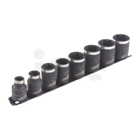 MILWAUKEE Sada nástrčných klíču Shockwave 3/8" krátké (8ks) 4932478288