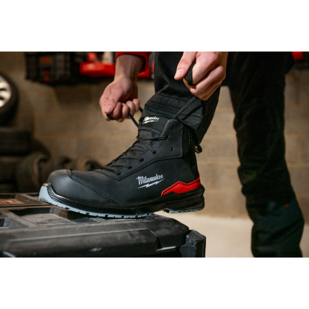 MILWAUKEE Flextred S3S bezpečnostní obuv černá 1M110133 ESD SC FO SR, velikost 39/6 4932493730