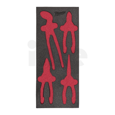 MILWAUKEE Bare Foam Pliers Foam Insert 4 pc Set 4932493935