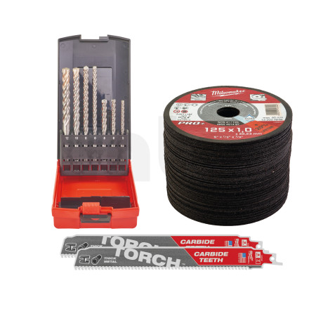 MILWAUKEE SDS-Plus Drill Promotion Sets 4932471965