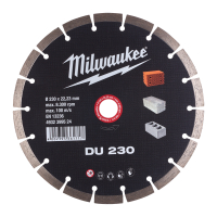 MILWAUKEE Diamantový kotouč  DU 230 x 22,2 mm 4932399524