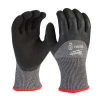 MILWAUKEE Winter Level 5 Gloves Zimní povrstvené rukavice s třídou ochrany proti proříznutí 5/E - 8/M - 1 ks 4932479558