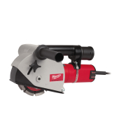 MILWAUKEE 1500 W 125 mm (30 mm DOC) – drážkovací frézka na zdivo 4933383860