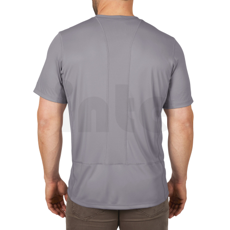 MILWAUKEE WWSSG Lehké univerzální triko s krátkým rukávem WORKSKIN™ - šedé 4933478195