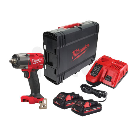 MILWAUKEE M18 FUEL™ ½″ Rázový utahovák s pojistným kroužkem 4933479260