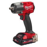 MILWAUKEE M18 FUEL™ ½″ Rázový utahovák s pojistným kroužkem 4933479260