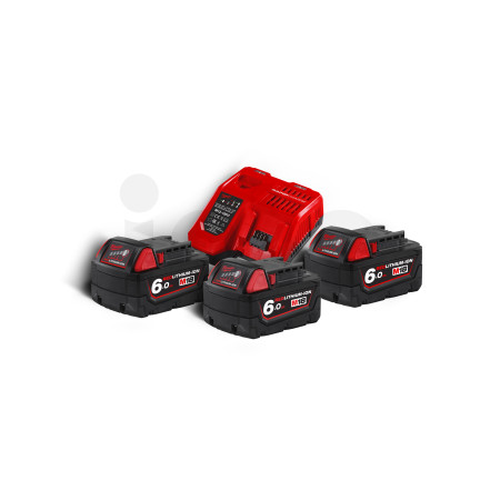 MILWAUKEE M18™ sada akumulátorů a nabíječky 4933464026