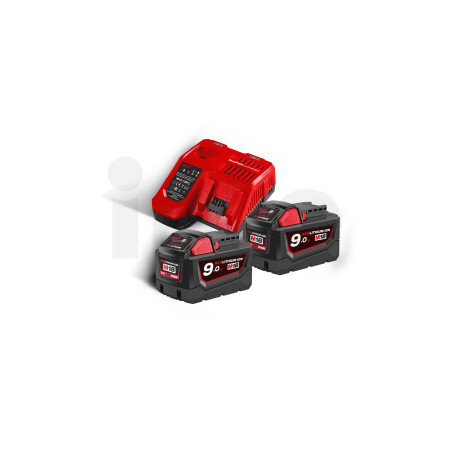 MILWAUKEE M18™ sada akumulátorů a nabíječky 4933451424