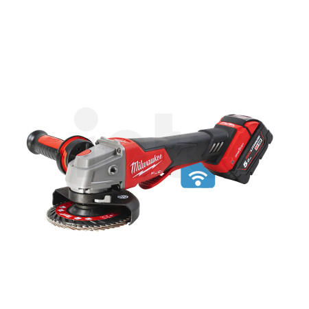 MILWAUKEE M18 FUEL™ ONE-KEY™ 115 mm úhlová bruska s kolébkovým spínačem 4933478432