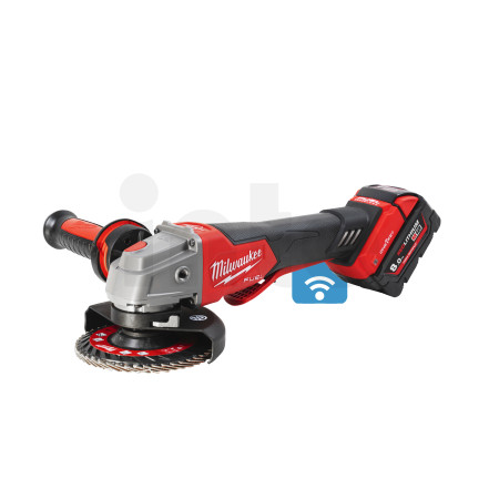 MILWAUKEE M18 FUEL™ ONE-KEY™ 125 mm úhlová bruska s kolébkovým spínačem 4933479633
