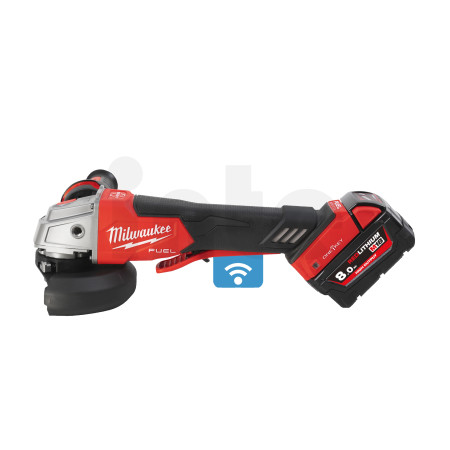 MILWAUKEE M18 FUEL™ ONE-KEY™ 125 mm úhlová bruska s kolébkovým spínačem 4933479633