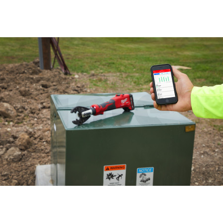 MILWAUKEE Hydraulické krimpovací kleště na kabely M18™ FORCE LOGIC™ ONE-KEY™ 4933478303