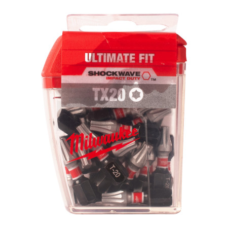 MILWAUKEE Šroubovací bit ShW TX20 50mm - 1ks 4932430876