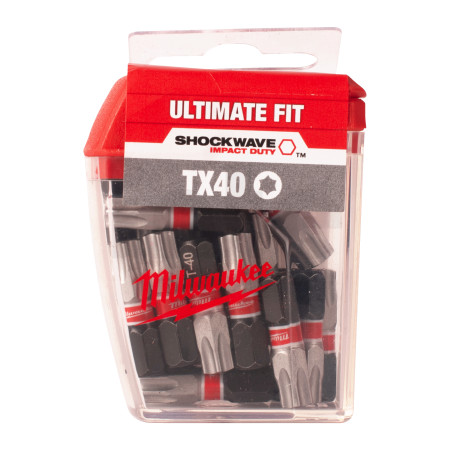 MILWAUKEE Šroubovací bit ShW TX40 50mm - 1ks 4932430890