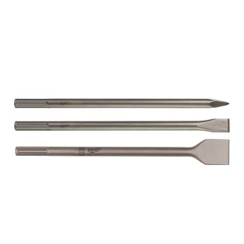 MILWAUKEE SDS-Max Chisel 3 pc Promotion Set 4932472028