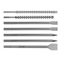 MILWAUKEE SDS Max Drill Bit and Chisel Set 4932478074