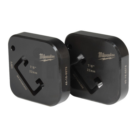 MILWAUKEE Matrice nůžek na profily 22 x 41 mm sada 49160078