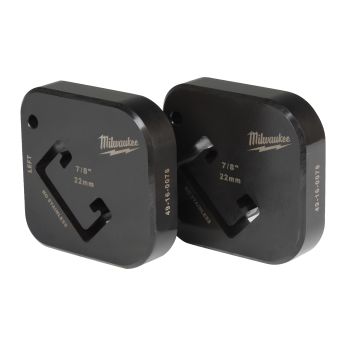 MILWAUKEE Matrice nůžek na profily 22 x 41 mm sada 49160078