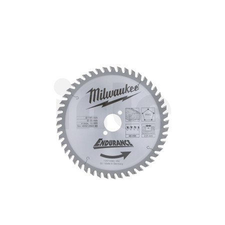 MILWAUKEE Circular saw blades for portable tools 4932256388