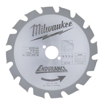 MILWAUKEE Circular saw blades for portable tools 4932259182