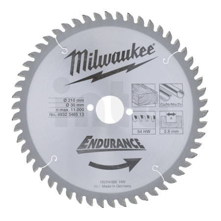 MILWAUKEE Circular saw blades for portable tools 4932346513
