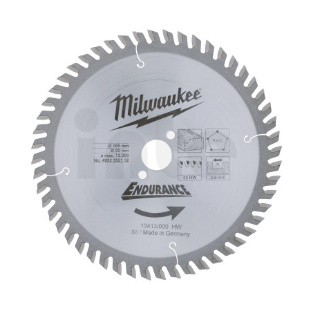 MILWAUKEE Circular saw blades for portable tools 4932352132