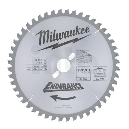 MILWAUKEE Circular saw blades for mitre saws 4932352139