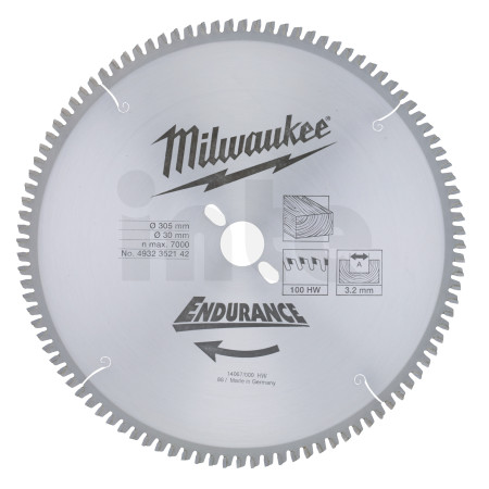 MILWAUKEE Circular saw blades for mitre saws 4932352142