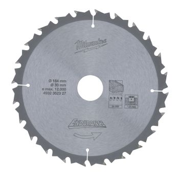 MILWAUKEE Pilový kotouč pro okružní pilu 4932352327