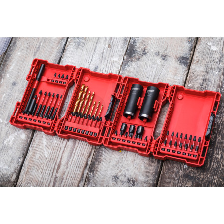 MILWAUKEE SHOCKWAVE™ IMPACT DUTY sada bitů 62 ks 4932464168