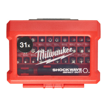 MILWAUKEE SHOCKWAVE™ IMPACT DUTY sada bitů 31 ks 4932472060
