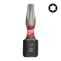 MILWAUKEE Šroubovací bity ShW TX15 25mm - 2ks 4932430872