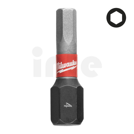 MILWAUKEE Šroubovací bity ShW Hex4 25mm - 2ks 4932430895