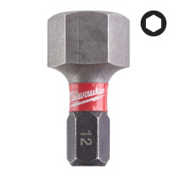 MILWAUKEE Šroubovací bity ShW Hex12 25mm - 2ks 4932430900