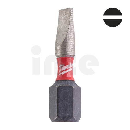 MILWAUKEE Šroubovací bity ShW SL0,6x4,5 25mm-2ks 4932430901