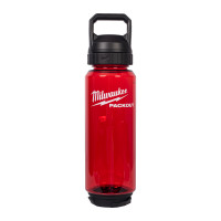 MILWAUKEE Plastová lahev PACKOUT™ 1005 ml červená 4932498637