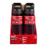 MILWAUKEE Plastová lahev PACKOUT™ 1005 ml červená 4932498637