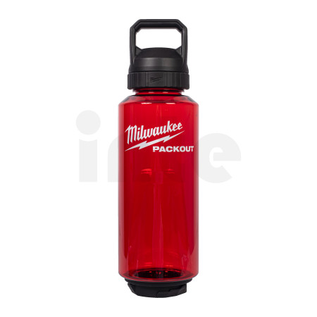 MILWAUKEE Packout láhev 1420 ml s víčkem – červená 4932498638