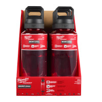 MILWAUKEE Packout láhev 1420 ml s víčkem – červená 4932498638