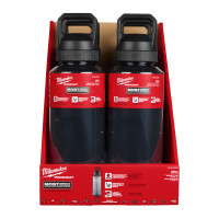 MILWAUKEE Packout láhev 740 ml s víčkem – černá 4932498639