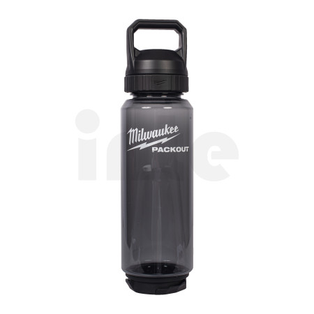 MILWAUKEE Packout láhev 1005 ml s víčkem – černá 4932498640