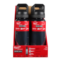MILWAUKEE Packout láhev 1005 ml s víčkem – černá 4932498640