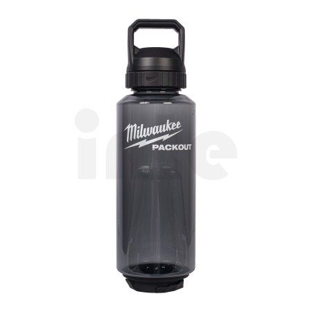 MILWAUKEE Packout láhev 1420 ml s víčkem – černá 4932498641